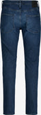 JACK & JONES JJIGLENN JJEVAN - Slimfit Jeans - Heavy washed effect - Blauw Denim W29-L34