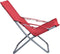 vidaXL - Strandstoelen - 2 - st - inklapbaar - stof - rood