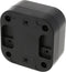 Hammond Electronics 1556BBK Universele behuizing 80 x 80 x 45 ABS kunststof Brandvertragend Zwart 1 stuk(s)