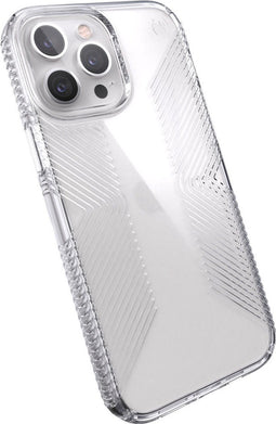 Speck Presidio Perfect Clear Grip - Back Cover - Microban bacteriedodende afwerking - 100% transparant