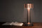 Buccan Dumbbell - Tafellamp - 3 lichtstanden en touchbediening - Rosegoud en zilver