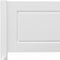 vidaXL - Bedframe - massief - grenenhout - wit - 90x200 - cm
