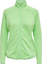 Only Play Performance Sportvest - Lange mouwen - Ritszakken - Groen Ash - Maat XS