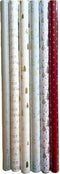 Benza Noël cadeaupapier - Assortiment kerstpapier - 6 Rollen 3 meter x 70 cm
