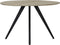 Light & Living Eettafel Magnifera - Hout/Zwart - Ø120cm - Modern,Landelijk