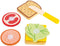 Small Foot - Houten Speeleten Sandwich met Bestek, 7dlg.