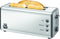 Unold Onyx Duplex - Broodrooster - 4 sneetjes - Roestvrijstaal - 1400 W (1 stuk)