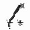 Gembird MA-DA1U-01 - Verstelbare bureau-display-montagearm - met USB-poorten - zwart