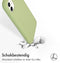 Accezz iPhone 11 - Liquid Silicone Backcover - Schokabsorberend - Groen