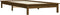 vidaXL - Bedframe - massief - grenenhout - honingbruin - 90x200 - cm