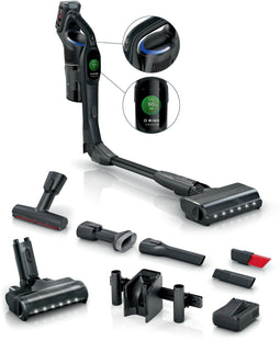 Bosch Unlimited 10 BXS1041BQC - Steelstofzuiger - MicroClean Technologie - Zwart