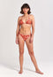 Shiwi LIZ - Bikini set - Koordsluiting - spice route brown