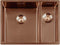 Lorreine 3415 SP - Anderhalve spoelbak - RVS 18/10 - Copper