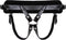 Virgite Strap-on Harnas met zwarte dildo - maat M