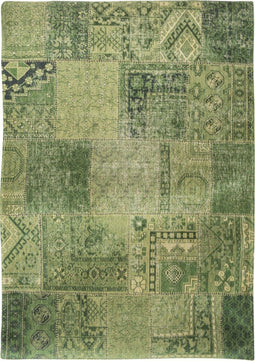 Louis de Poortere - Khayma Farrago Vloerkleed 140x200 - Groen