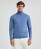 McGregor XL Faded Blue Roll Neck Sweater - MM242.1203.01.2008 - Blauw - Maat XL