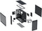 ASUS Prime AP303 - PC Behuizing - Tempered Glass - Zwart