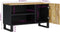 vidaXL - Tv-meubel - 80x33x46 - cm - massief - mangohout - en - bewerkt - hout