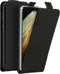 Accezz Flipcase - Geschikt voor Samsung Galaxy S21 Ultra - Met pasjeshouder - Zwart