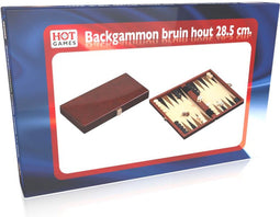 Backgammon kist Bruin