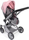 Bayer Chic Poppenwagen Mika combi (lichtgrijs/roze)