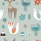 Vlekbestendig tafelkleed van hars Belum Merry Christmas 140 x 140 cm