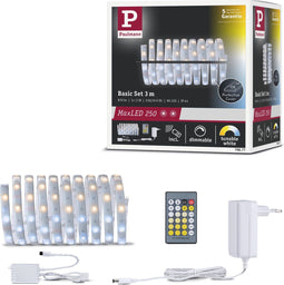 Paulmann MaxLED 250 Led-strip - Led-strip - basisset - gecoat - 3m - IP44 - tunable white - Protect Cover -
