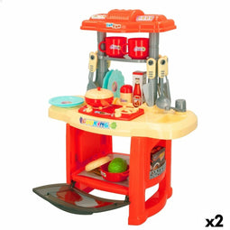 Speelgoedkeuken Colorbaby 23 Onderdelen 37 x 47 x 23 cm