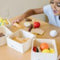 Melissa & Doug Voedselgroepen - Houten speelgoedeten met 21 stuks en 4 kratjes - Leerzaam fantasiespel (set van 21)