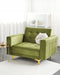 Fauteuil ABERDEEN Fluweel Groen