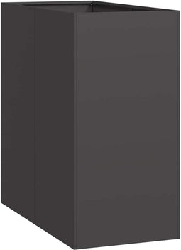 vidaXL - Plantenbak - 40x80x80 - cm - staal - zwart