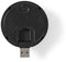 Nedis WIFICDPC10BK - Draadloze deurbelontvanger - Flexibele USB-verbinding