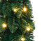 vidaXL - Kunstkerstboom - met - verlichting - 45 - LED's - 90 - cm
