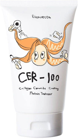 Elizavecca - Milky Piggy CER-100 - Collagen Ceramide Coating Protein Treatment - Intens herstelmasker voor droog en beschadigd haar - 100ml