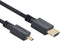 Gembird 4.5m HDMI-M/micro HDMI-M - HDMI kabel - Ondersteunt HDMI 2.0 - Zwart