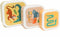 Petit Monkey Snackdozen + Drinkfles Upside Down Animals/Glitter Back to School set - Groen