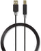 Nedis CCBW60100AT30 - USB A naar USB B kabel - 300 cm - Grijs