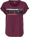 ONLY PLAY Sporttop - Sneldrogend en ademend - Beet Red (M)