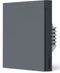 Aqara Smart Wall Switch H1 - Draadloze wandschakelaar - Apple HomeKit Zigbee - Grijs