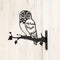 Wildbird Metal Bird Bosuil - Tuindecoratie - Zwart