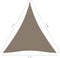 vidaXL-Zonnescherm-driehoekig-5x5x5-m-oxford-stof-taupe
