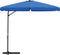 vidaXL - Parasol - met - stalen - paal - 300 - cm - azuurblauw