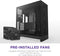 NZXT H9 Flow (2025) - Midi Tower - ATX EATX micro ATX Mini-ITX - Zwart