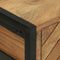 vidaXL - Console - Tafel - 90x35x75 - cm - Massief - Acaciahout