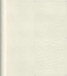 vidaXL - Balkonscherm - 120x1000 - cm - 100% - oxford - polyester - crèmekleurig