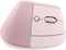 Logitech Lift - Ergonomische muis - Draadloos - Roze