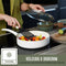 COOCK 19-Delige Pannenset - Gerecycled Aluminium - Keramische Anti-Aanbaklaag - Wit (19 stuks)