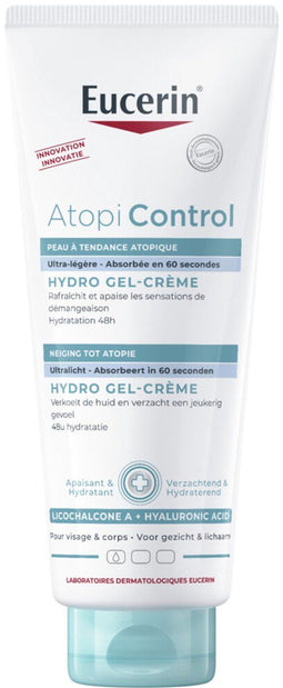 Eucerin AtopiControl Hydrogel - 400 ml - Ultralichte textuur - Hydrateert tot 48u