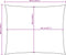 vidaXL - Zonnescherm - rechthoekig - 6x7 - m - oxford - stof - wit