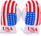 Alert bokszak en handschoenen sportset - boksset - 40 cm - Amerikaanse vlag